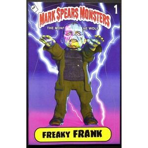 Mark‎ Spears he Monster and The Wolf #1 Comic Book Cover A29 Freaky Frank
